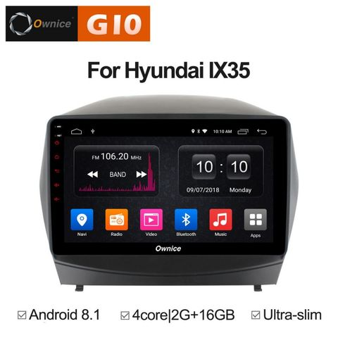 Ownice G10 S1702E  Hyundai ix35 (Android 8.1)
